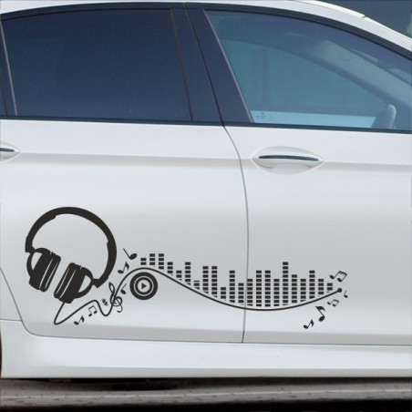 Aufkleber SET Auto Car Tattoo Style Seiten Tribal Dekor Pferd Gecko Power Blumen Ranke Fee Hexe Blumen Blüten Gecko Farbe Decal