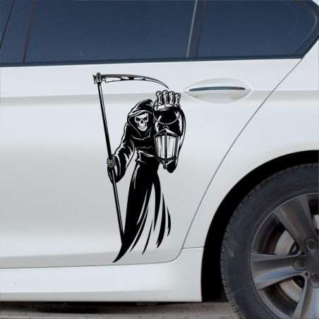 Aufkleber SET Auto Car Tattoo Style Seiten Tribal Dekor Pferd Gecko Power Blumen Ranke Fee Hexe Blumen Blüten Gecko Farbe Decal