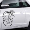 Aufkleber SET Auto Car Tattoo Style Seiten Tribal Dekor Pferd Gecko Power Blumen Ranke Fee Hexe Blumen Blüten Gecko Farbe Decal