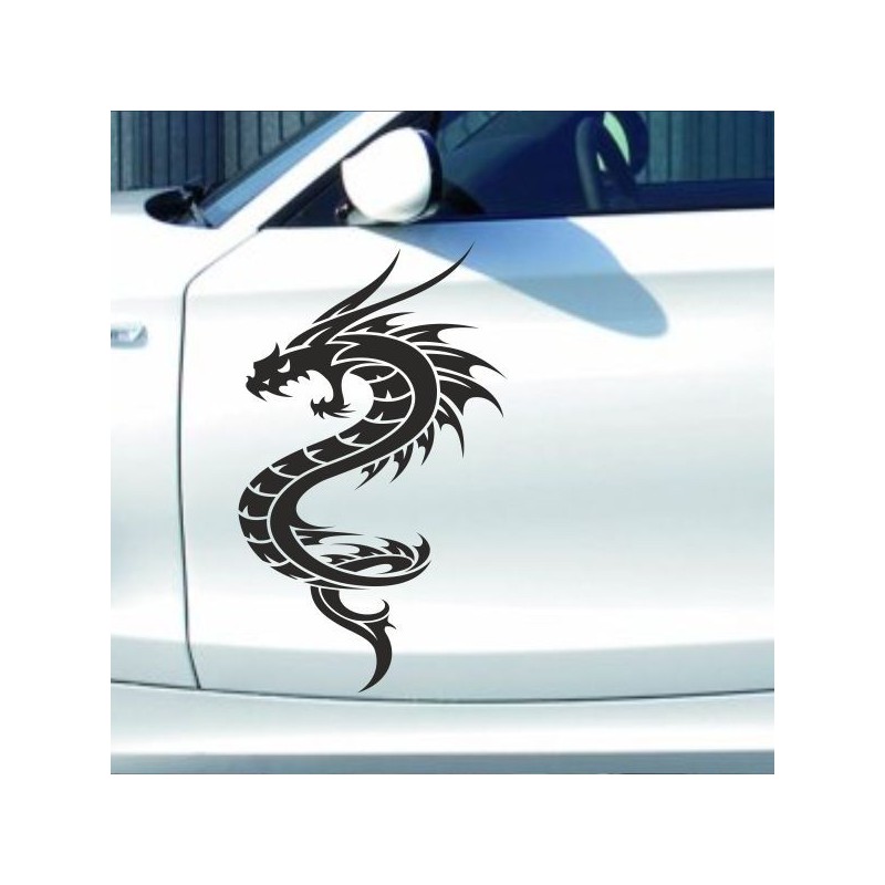 Aufkleber SET Auto Car Tattoo Style Seiten Tribal Dekor Pferd Gecko Power Blumen Ranke Fee Hexe Blumen Blüten Gecko Farbe Decal