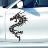Aufkleber SET Auto Car Tattoo Style Seiten Tribal Dekor Pferd Gecko Power Blumen Ranke Fee Hexe Blumen Blüten Gecko Farbe Decal