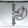Aufkleber Auto Car Wikinger Viking Wölfe Wolf Runen Schwert Schild Rabe Runen Odin Odin´s Wölfe Böse Kette Valhalla Walhalla