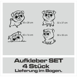 Wandaufkleber Wandtattoo Sprüche Yoga Sugar Skull Bulli Bus Familie Endlosschleife Mandala Buddha Drache Liebe Faultier