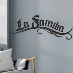 Wandaufkleber Wandtattoo Sprüche Yoga Sugar Skull Bulli Bus Familie Endlosschleife Mandala Buddha Drache Liebe Faultier