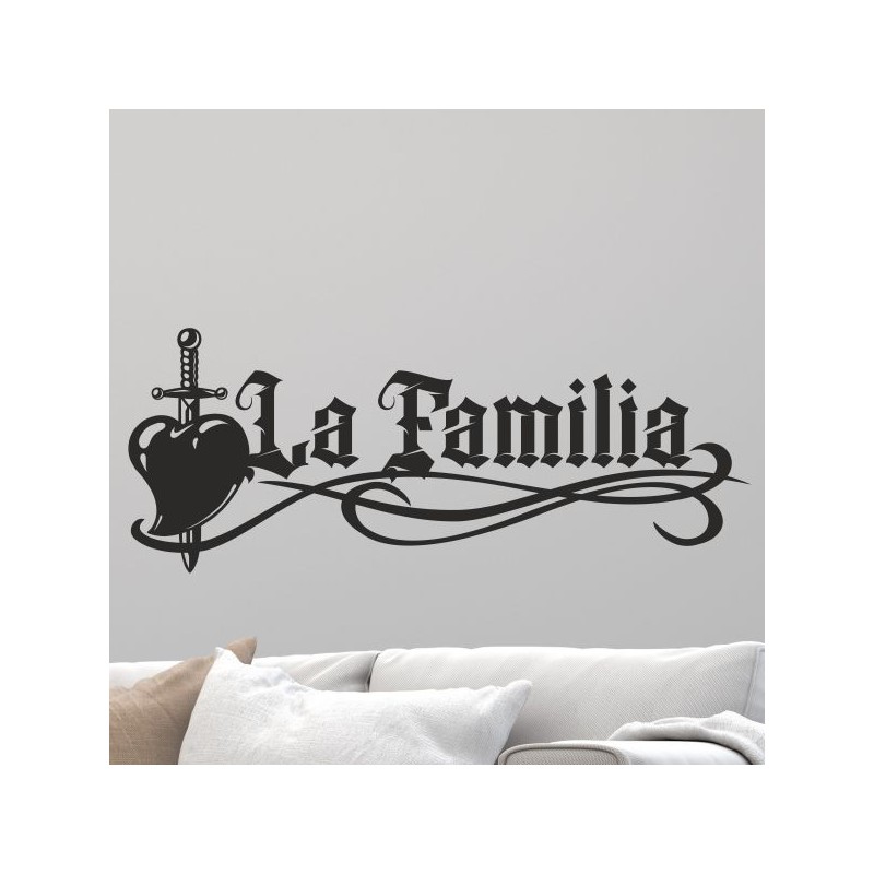 Wandaufkleber Wandtattoo Sprüche Yoga Sugar Skull Bulli Bus Familie Endlosschleife Mandala Buddha Drache Liebe Faultier