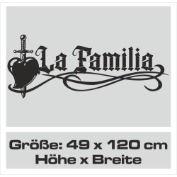 Wandaufkleber Wandtattoo Sprüche Yoga Sugar Skull Bulli Bus Familie Endlosschleife Mandala Buddha Drache Liebe Faultier