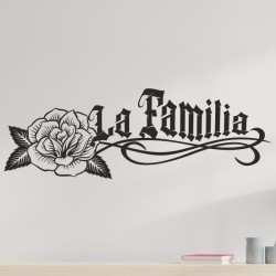 Wandaufkleber Wandtattoo Sprüche Yoga Sugar Skull Bulli Bus Familie Endlosschleife Mandala Buddha Drache Liebe Faultier