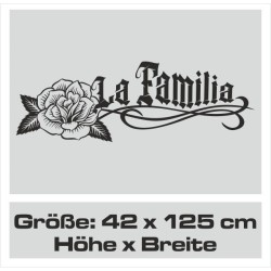 Wandaufkleber Wandtattoo Sprüche Yoga Sugar Skull Bulli Bus Familie Endlosschleife Mandala Buddha Drache Liebe Faultier