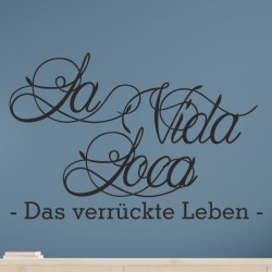 Wandaufkleber Wandtattoo Sprüche Yoga Sugar Skull Bulli Bus Familie Endlosschleife Mandala Buddha Drache Liebe Faultier