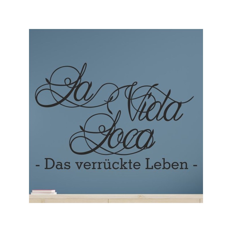 Wandaufkleber Wandtattoo Sprüche Yoga Sugar Skull Bulli Bus Familie Endlosschleife Mandala Buddha Drache Liebe Faultier