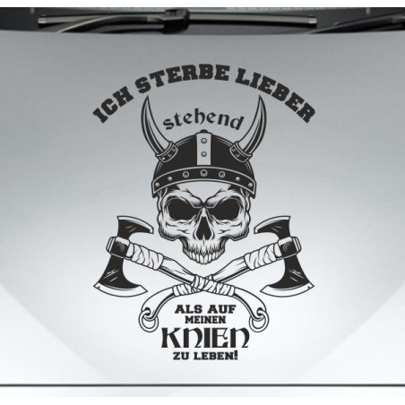 Aufkleber Auto Car Wikinger Viking Wölfe Wolf Runen Schwert Schild Rabe Runen Odin Odin´s Wölfe Böse Kette Valhalla Walhalla
