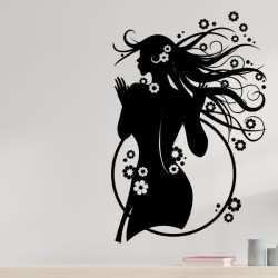 Wandaufkleber Wandtattoo Sprüche Yoga Sugar Skull Bulli Bus Familie Endlosschleife Mandala Buddha Drache Liebe Faultier