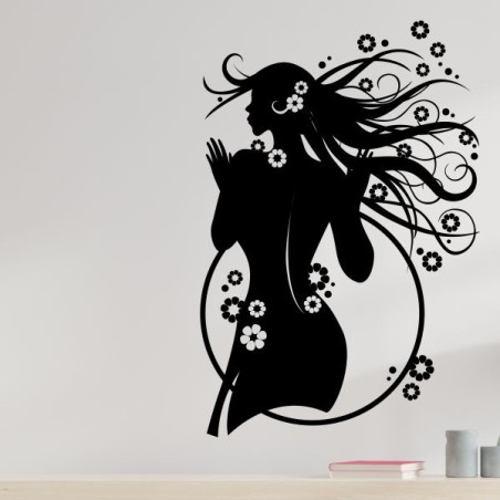 Wandaufkleber Wandtattoo Sprüche Yoga Sugar Skull Bulli Bus Familie Endlosschleife Mandala Buddha Drache Liebe Faultier