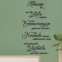 Wandaufkleber Wandtattoo Sprüche Yoga Sugar Skull Bulli Bus Familie Endlosschleife Mandala Buddha Drache Liebe Faultier