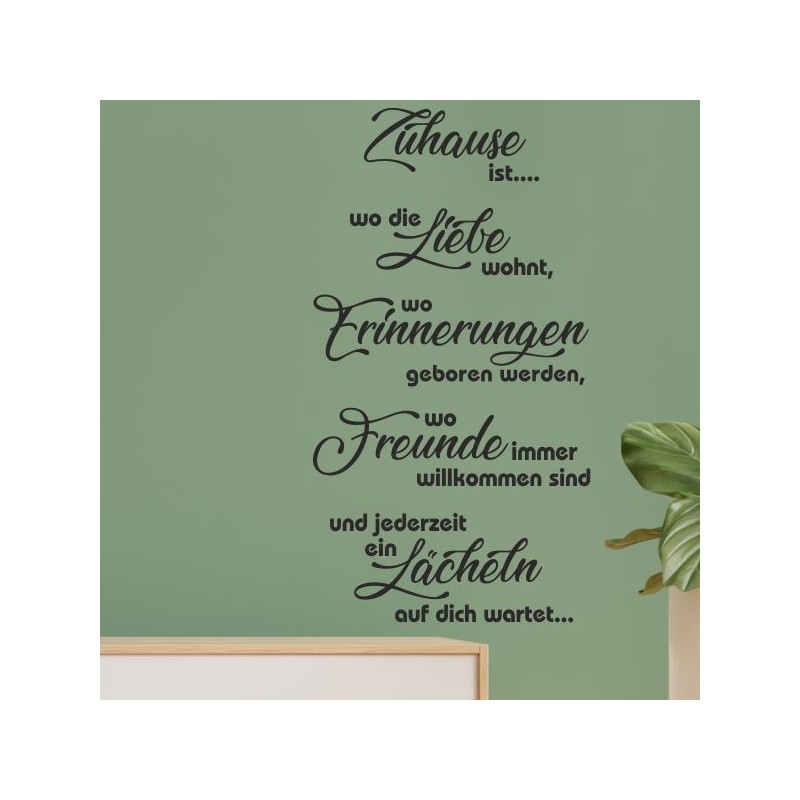 Wandaufkleber Wandtattoo Sprüche Yoga Sugar Skull Bulli Bus Familie Endlosschleife Mandala Buddha Drache Liebe Faultier