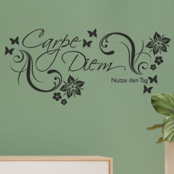 Wandaufkleber Wandtattoo Sprüche Yoga Sugar Skull Bulli Bus Familie Endlosschleife Mandala Buddha Drache Liebe Faultier