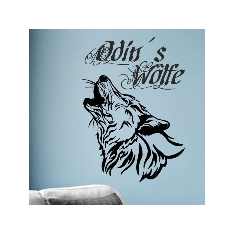 Wandaufkleber Wandtattoo Sprüche Yoga Sugar Skull Bulli Bus Familie Endlosschleife Mandala Buddha Drache Liebe Faultier