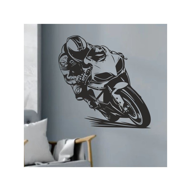 Wandaufkleber Wandtattoo Sprüche Yoga Sugar Skull Bulli Bus Familie Endlosschleife Mandala Buddha Drache Liebe Faultier