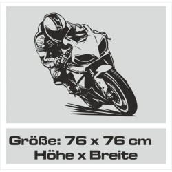 Wandaufkleber Wandtattoo Sprüche Yoga Sugar Skull Bulli Bus Familie Endlosschleife Mandala Buddha Drache Liebe Faultier