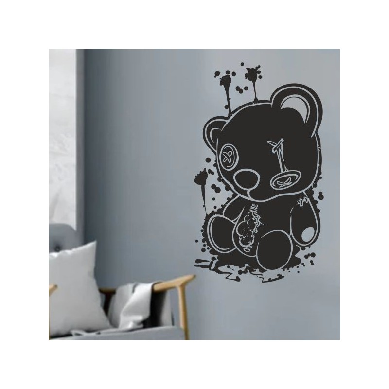 Wandaufkleber Wandtattoo Sprüche Yoga Sugar Skull Bulli Bus Familie Endlosschleife Mandala Buddha Drache Liebe Faultier