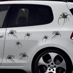 Aufkleber SET Auto Heckscheibe Car Tattoo Style La Familia Pferd Gecko Sprüche Power Blumen Ranke Fee Hexe Faultier Kolben