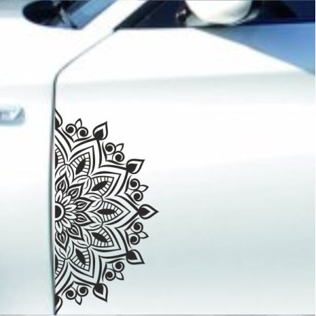 Aufkleber SET Auto Heckscheibe Car Tattoo Style La Familia Pferd Gecko Sprüche Power Blumen Ranke Fee Hexe Faultier Kolben