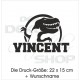 KIDS Turnbeutel Rucksack KULT Dinosaurier Dino T-Rex Reptil + Name  Kinder Gym Sport Tasche