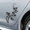 Aufkleber SET Auto Heckscheibe Car Tattoo Style La Familia Pferd Gecko Sprüche Power Blumen Ranke Fee Hexe Faultier Kolben