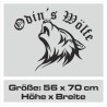 Aufkleber Auto Car Wikinger Viking Wölfe Wolf Runen Schwert Schild Rabe Runen Odin Odin´s Wölfe Böse Kette Valhalla Walhalla