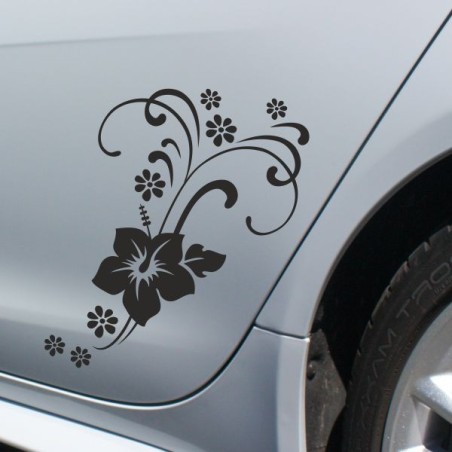 Aufkleber SET Auto Heckscheibe Car Tattoo Style La Familia Pferd Gecko Sprüche Power Blumen Ranke Fee Hexe Faultier Kolben
