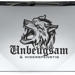 Aufkleber Auto Car Wikinger Viking Wölfe Wolf Runen Schwert Schild Rabe Runen Odin Odin´s Wölfe Böse Kette Valhalla Walhalla