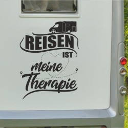 Aufkleber Wohnmobil Wohnwagen Reise Camping Auto Reisemobil Möwe Meer Kompass Globus Strand Palme Urlaub Spruch Familie Zuhause