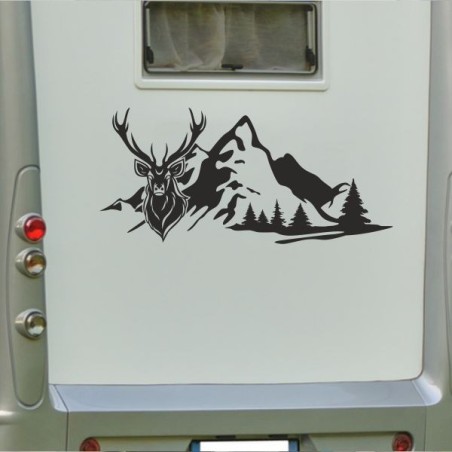 Aufkleber Wohnmobil Wohnwagen Reise Camping Auto Reisemobil Möwe Meer Kompass Globus Strand Palme Urlaub Spruch Familie Zuhause