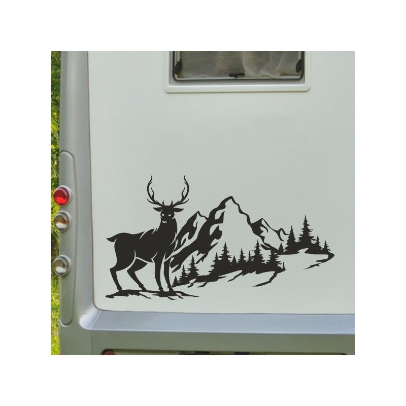 Aufkleber Wohnmobil Wohnwagen Reise Camping Auto Reisemobil Möwe Meer Kompass Globus Strand Palme Urlaub Spruch Familie Zuhause