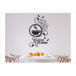 Küche Kaffee Lounge Tasse Café Esszimmer Aufkleber Dekor Wandtattoo Wandaufkleber