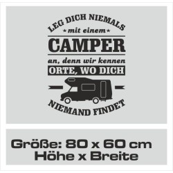 Aufkleber Wohnmobil Wohnwagen Reise Camping Auto Reisemobil Möwe Meer Kompass Globus Strand Palme Urlaub Spruch Familie Zuhause