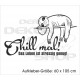 Faultier Sloth Chill mal.... Das Leben Stress  Aufkleber Wand Tattoo Sticker Wandtattoo Wandaufkleber