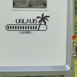 Aufkleber Wohnmobil Wohnwagen Reise Camping Auto Reisemobil Möwe Meer Kompass Globus Strand Palme Urlaub Spruch Familie Zuhause