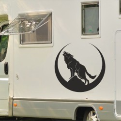 Aufkleber Wohnmobil Wohnwagen Reise Camping Auto Reisemobil Möwe Meer Kompass Globus Strand Palme Urlaub Spruch Familie Zuhause