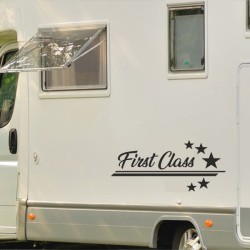 Aufkleber Wohnmobil Wohnwagen Reise Camping Auto Reisemobil Möwe Meer Kompass Globus Strand Palme Urlaub Spruch Familie Zuhause