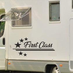 Aufkleber Wohnmobil Wohnwagen Reise Camping Auto Reisemobil Möwe Meer Kompass Globus Strand Palme Urlaub Spruch Familie Zuhause