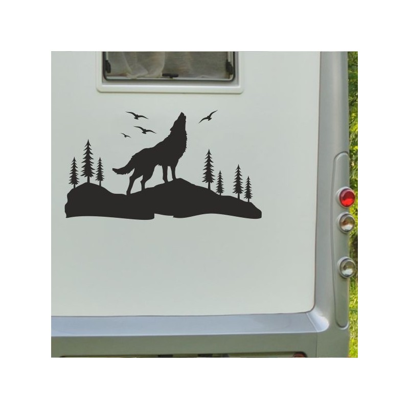 Aufkleber Wohnmobil Wohnwagen Reise Camping Auto Reisemobil Möwe Meer Kompass Globus Strand Palme Urlaub Spruch Familie Zuhause