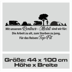 Aufkleber Wohnmobil Wohnwagen Reise Camping Auto Reisemobil Möwe Meer Kompass Globus Strand Palme Urlaub Spruch Familie Zuhause