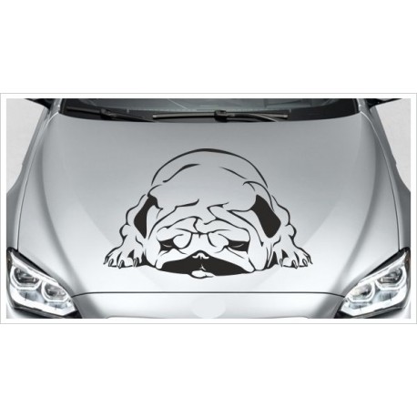 Aufkleber Mops Hund Welpe Autoaufkleber Car Style Tattoo Sticker