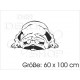 Aufkleber Mops Hund Welpe Autoaufkleber Car Style Tattoo Sticker