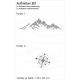Landschaft 2farbig Berge Offraod Kompass Windrose Alpen Aufkleber SET Autoaufkleber Sticker