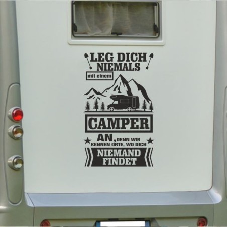 Aufkleber Wohnmobil Wohnwagen Reise Camping Auto Reisemobil Möwe Meer Kompass Globus Strand Palme Urlaub Spruch Familie Zuhause