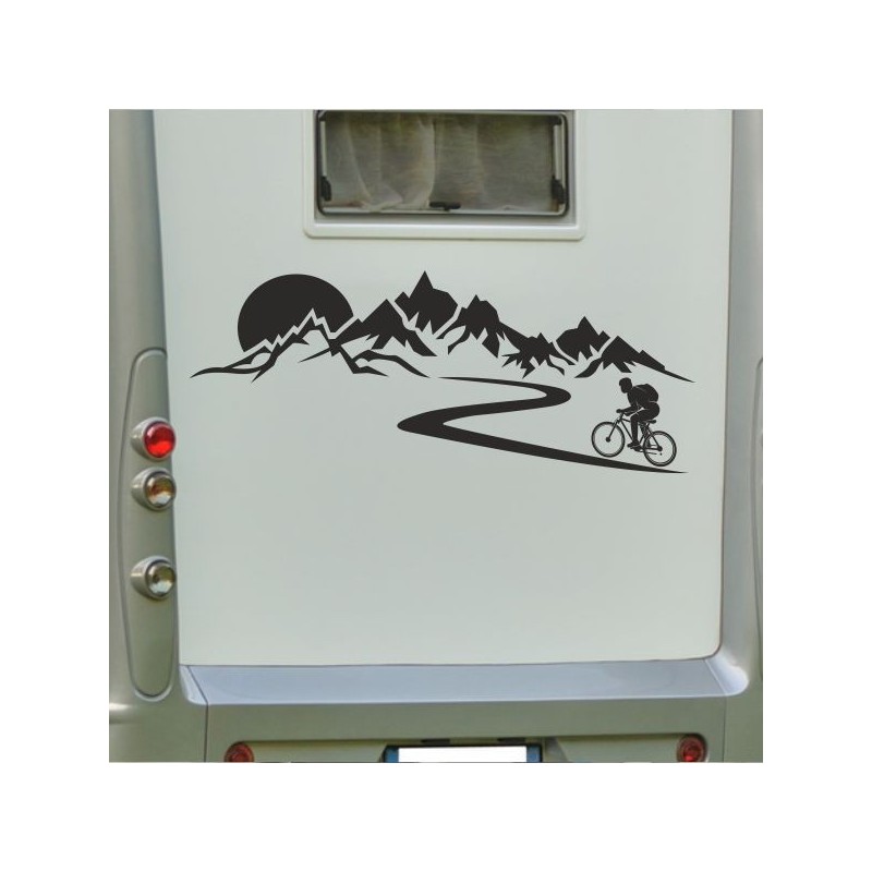 Aufkleber Wohnmobil Wohnwagen Reise Camping Auto Reisemobil Möwe Meer Kompass Globus Strand Palme Urlaub Spruch Familie Zuhause