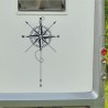 Aufkleber Wohnmobil Wohnwagen Reise Camping Auto Reisemobil Möwe Meer Kompass Globus Strand Palme Urlaub Spruch Familie Zuhause