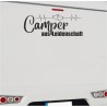 Wohnmobil Aufkleber Camper aus Leidenschaft Herz Herzschlag Wohnwagen Camping  WOMO 08